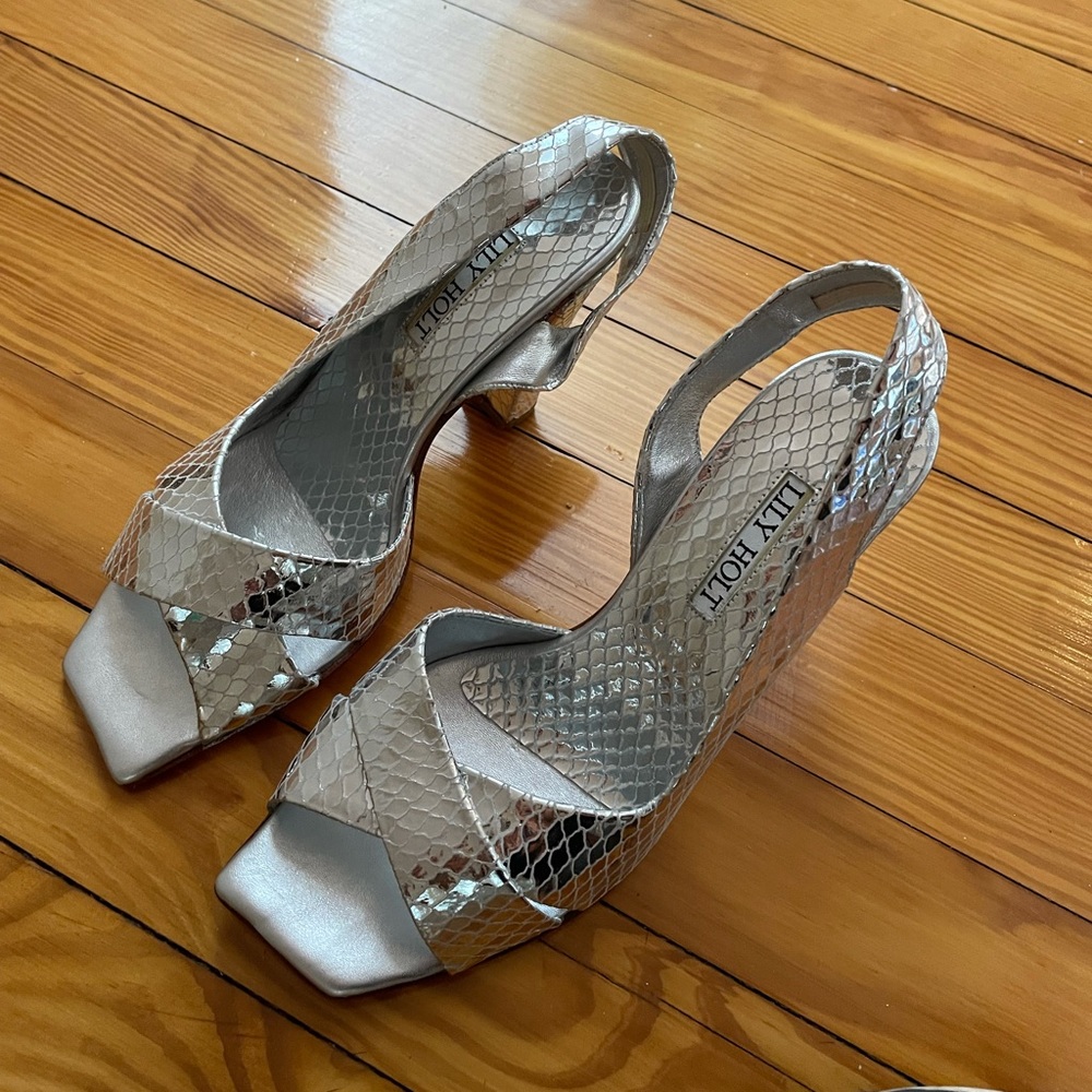 Glitter heels